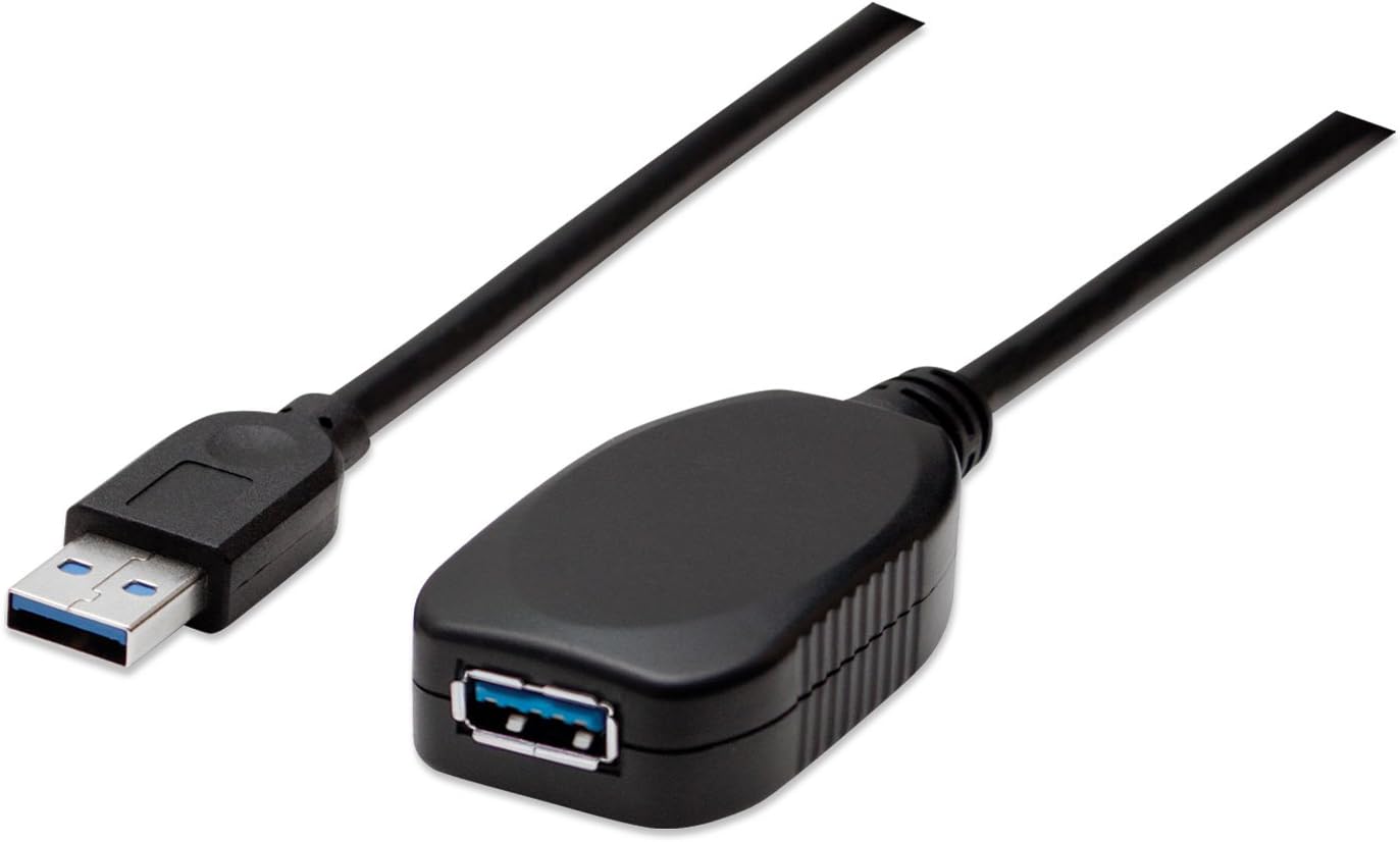 MANHATTAN SuperSpeed USB Active Extension Cable (150712)