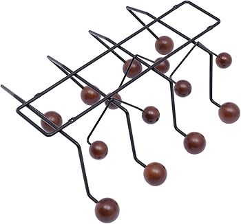 Amazon.com: DEIGEHJRE Classic Hang it All Coat Rack, Mid Century