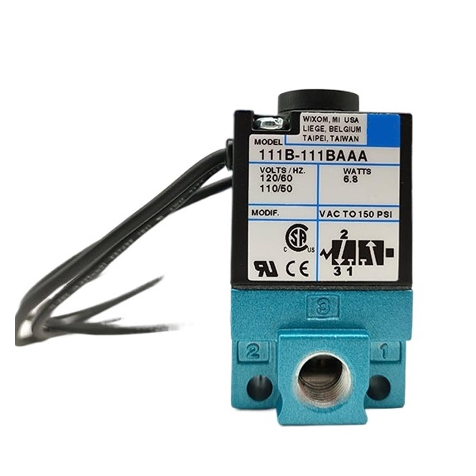 Électrovanne 111B-111BA contre les fuites et coups de bélier
