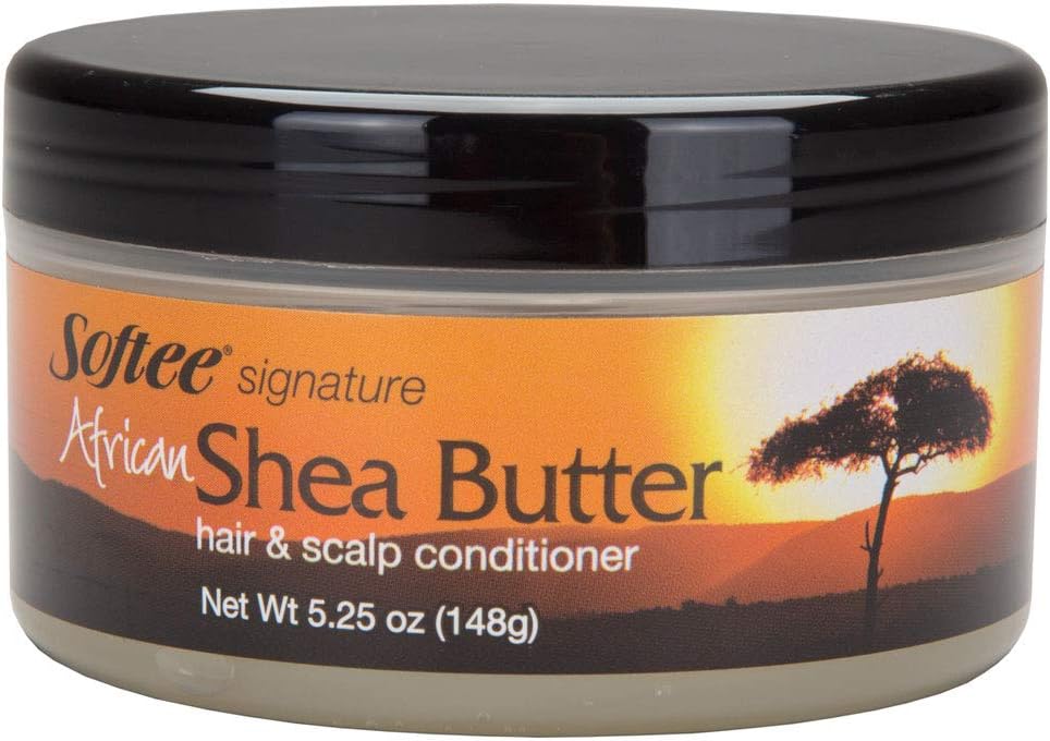 Softee African Shea Butter Hair And Scalp Conditioner 5.25 Oz