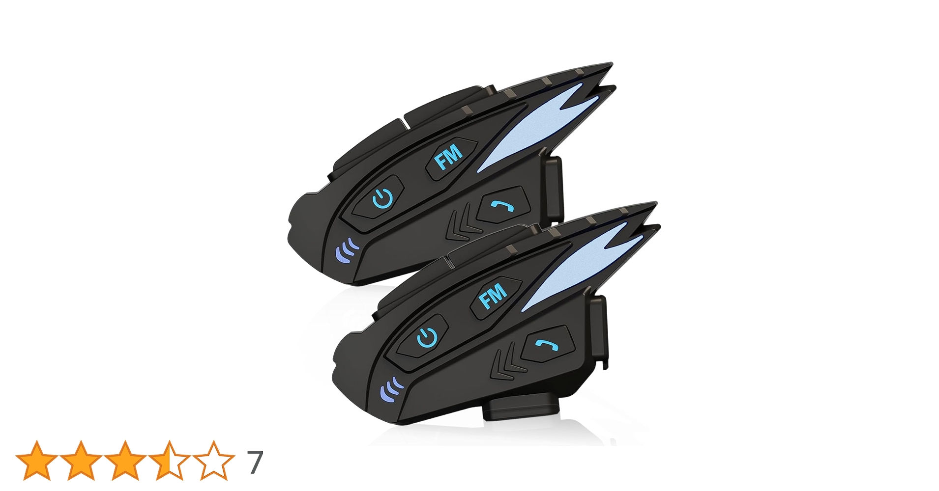 Amazon.co.jp: QPLOVE バイク インカム 2人同時通話 Shark 最大