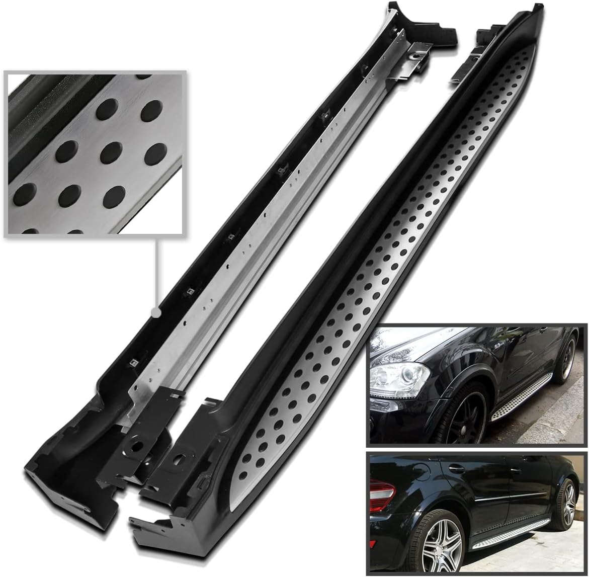 SpecD Tuning Aluminum Side Step Nerf Bars Running Board