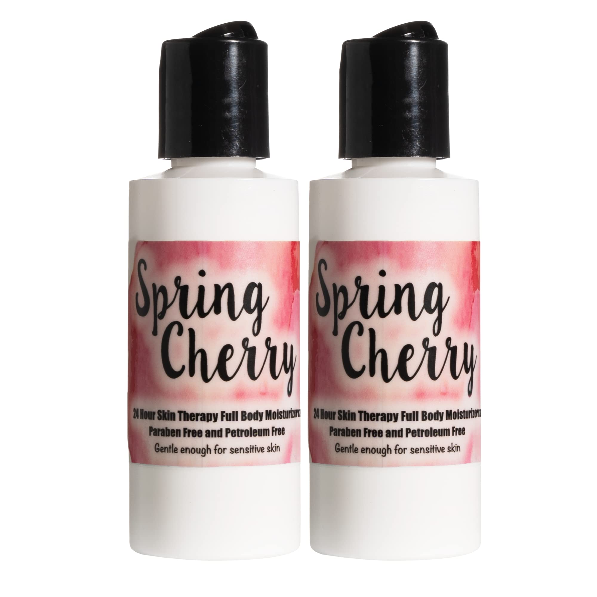 The Lotion Company 24 Hour Skin Therapy Lotion, Spring Cherry, 2 Count
