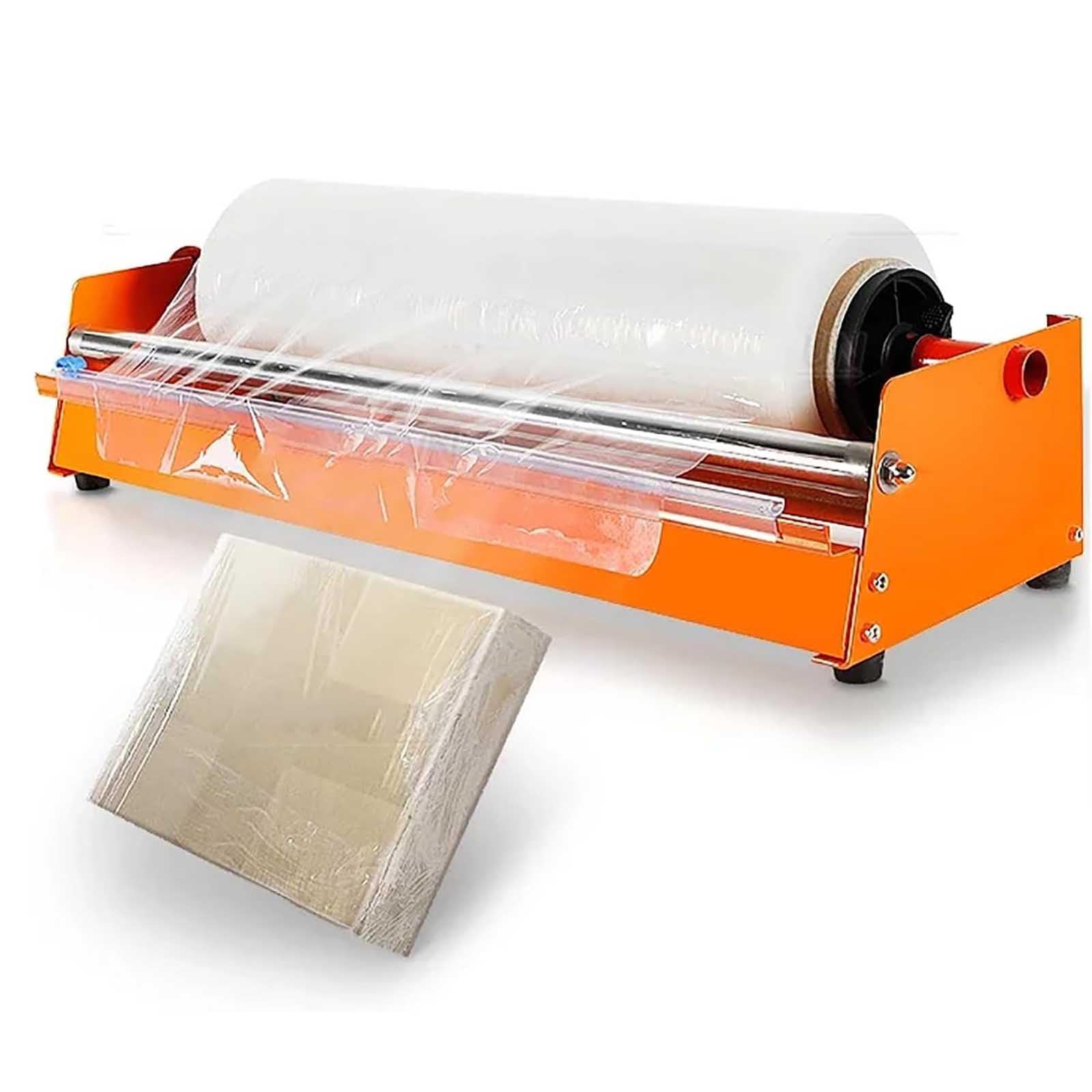 Machine d'emballage de Film étirable, Machine d'emballage de Distribution de Film étirable de Table, avec Caoutchouc antidérapant, Film de Moins de 50 cm de Largeur, diamètre du Noyau 73 mm