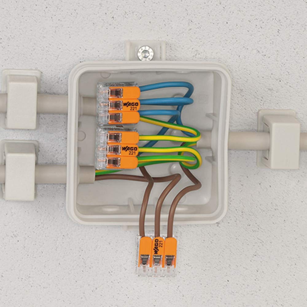 Davitu 25pcs 221-415 Original Davitu connector, led splice, COMPACT Splicing Connectors; 5-conductor connector,Davitu terminals