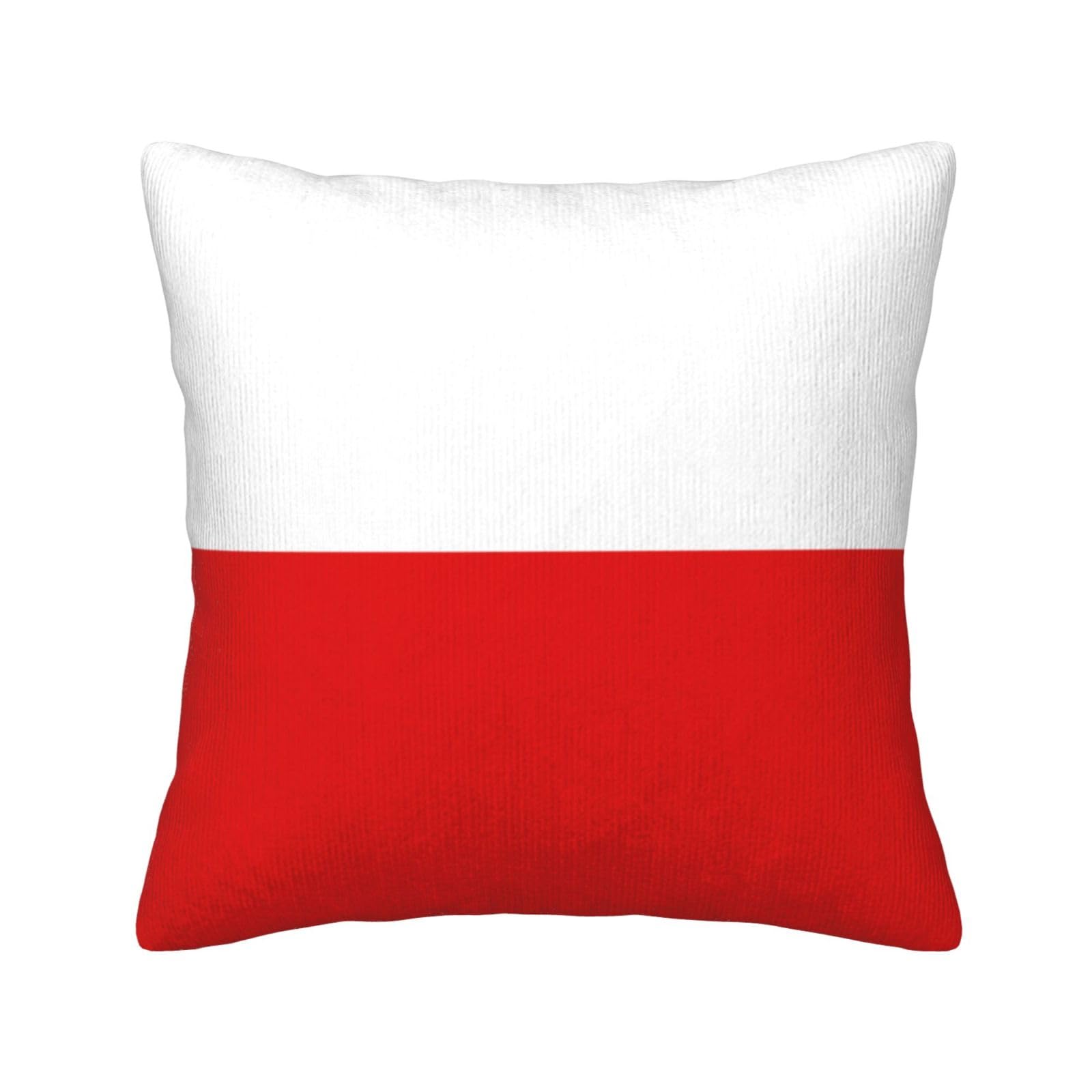 HGIUYDRD Flag of Thuringia Print Corduroy Throw Pillow with Invisible Zipper Closure for Living Room, Couch and Bed