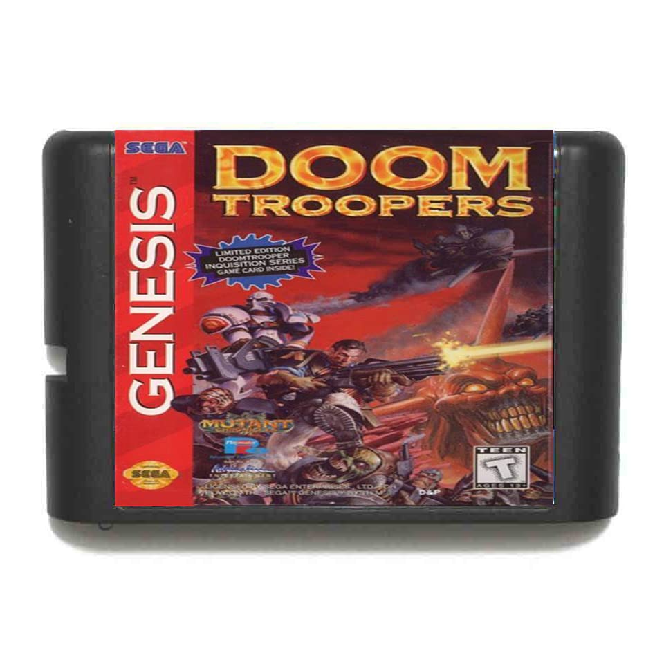 Amazon.com: Retro Game Mutant Doom Troopers NTSC-USA 16 bit MD