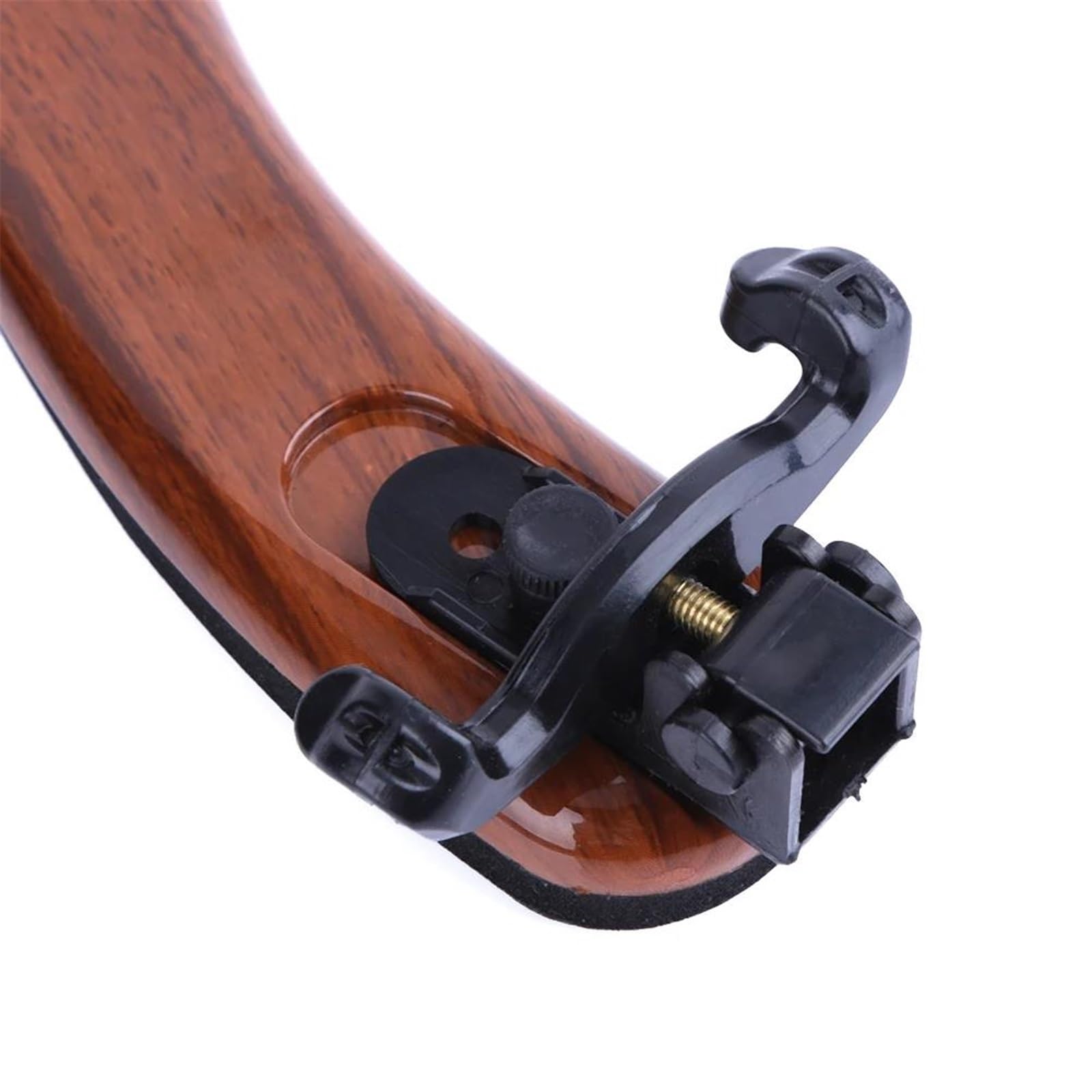 Reposapiés para violín Reposapiés para violín de madera de arce ajustable tamaño 4/4 acolchado resistente al desgaste regalo profesional