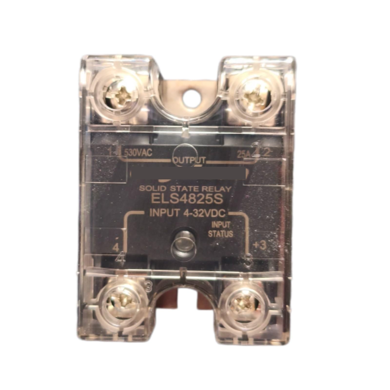 HKEJSJWA SSR Relay ELS4825S 25A, Input 4-32VDC Solid State Relay