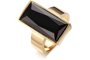 Vintage Black Cocktail Ring: Timeless Elegance for Every Occasion