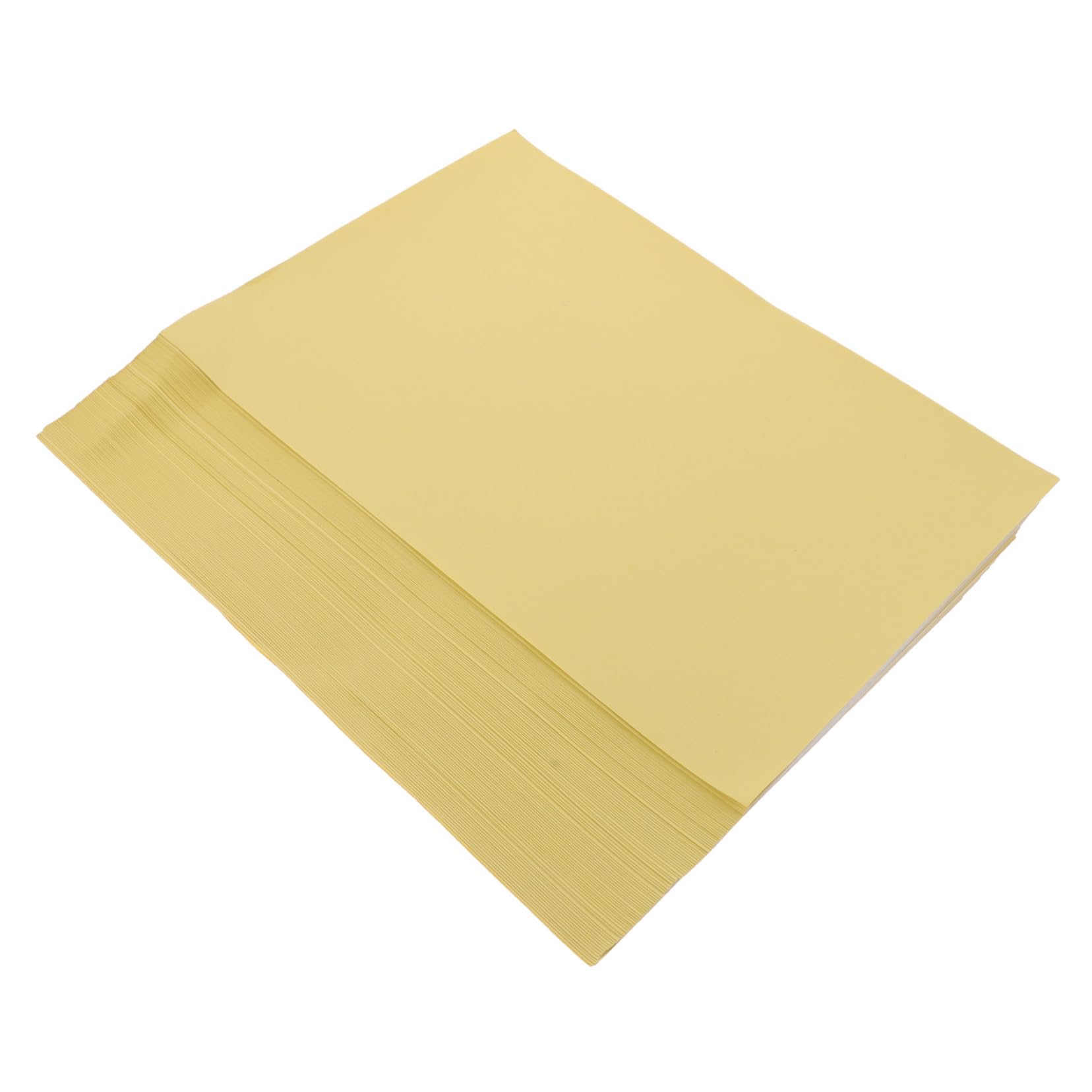Étiquettes Autocollantes A4 en Papier Adhésif Blanc, 100 Feuilles, Surface Inscriptible, Adaptées à L’impression pour Bureau et Maison