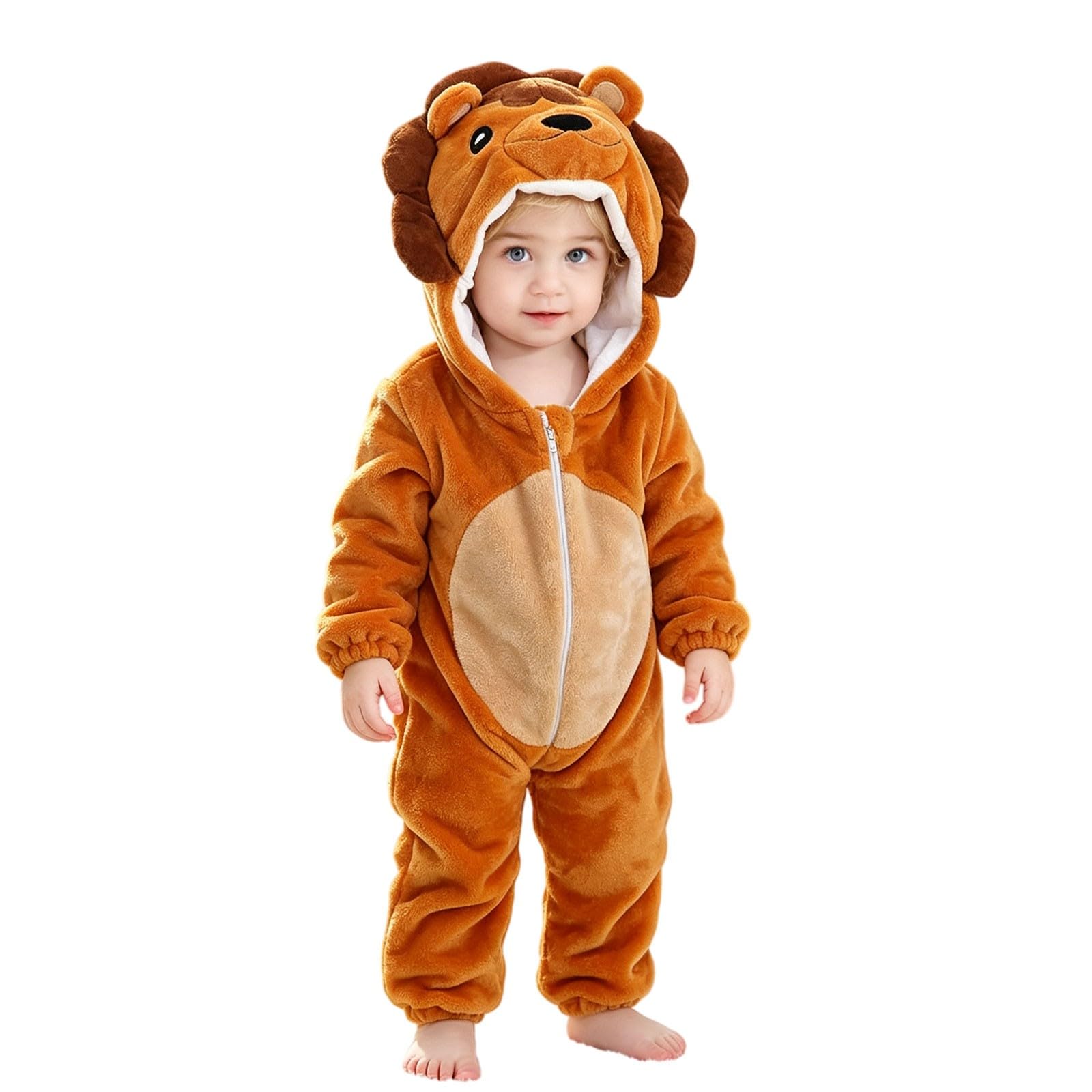 KOIEPG Animal Costume Kids Animal Print Bodysuit Party Role Play — image 1
