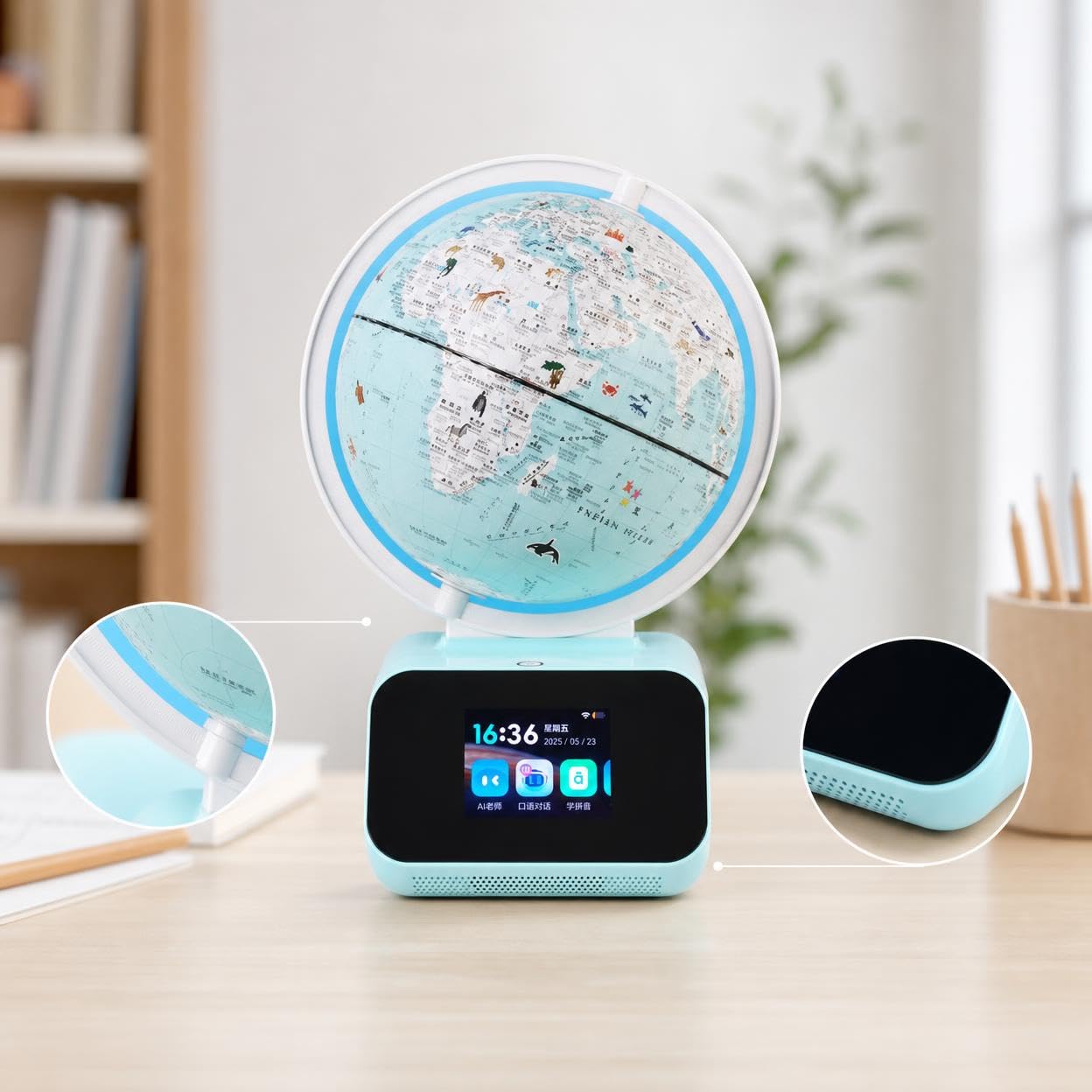 Educativo AI per Bambini, Giocattolo Educativo con Controllo Vocale, per il Regalo