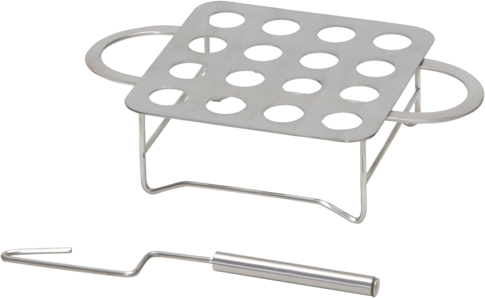 Cameron Cookware CR Chile Roasta Stainless-Steel 16-Hole Chile Rack