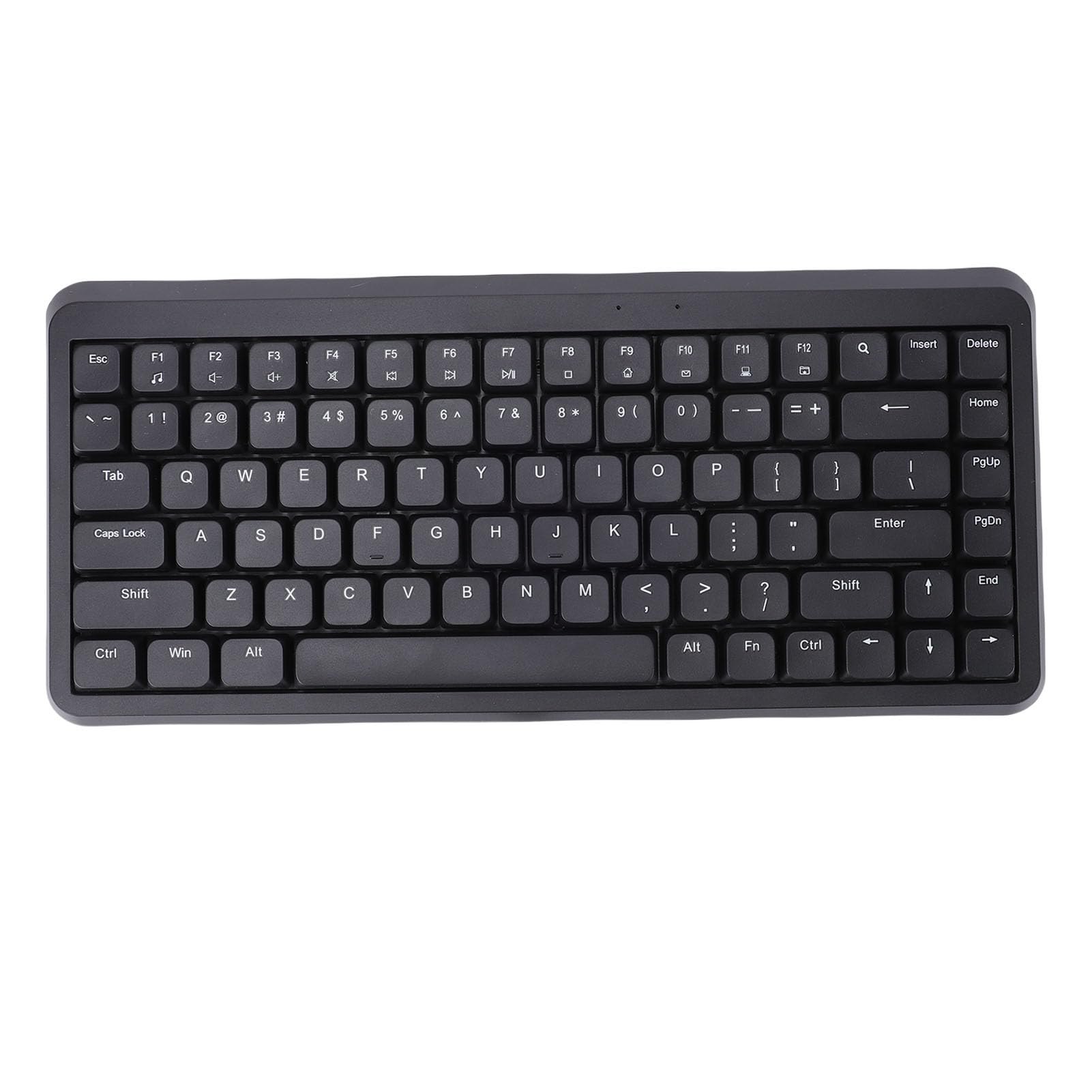 Zopsc 2 4G Wireless Keyboard 105 Keys Full Size Quiet Keyboard with Multimedia Shortcuts 6 Month Battery Life