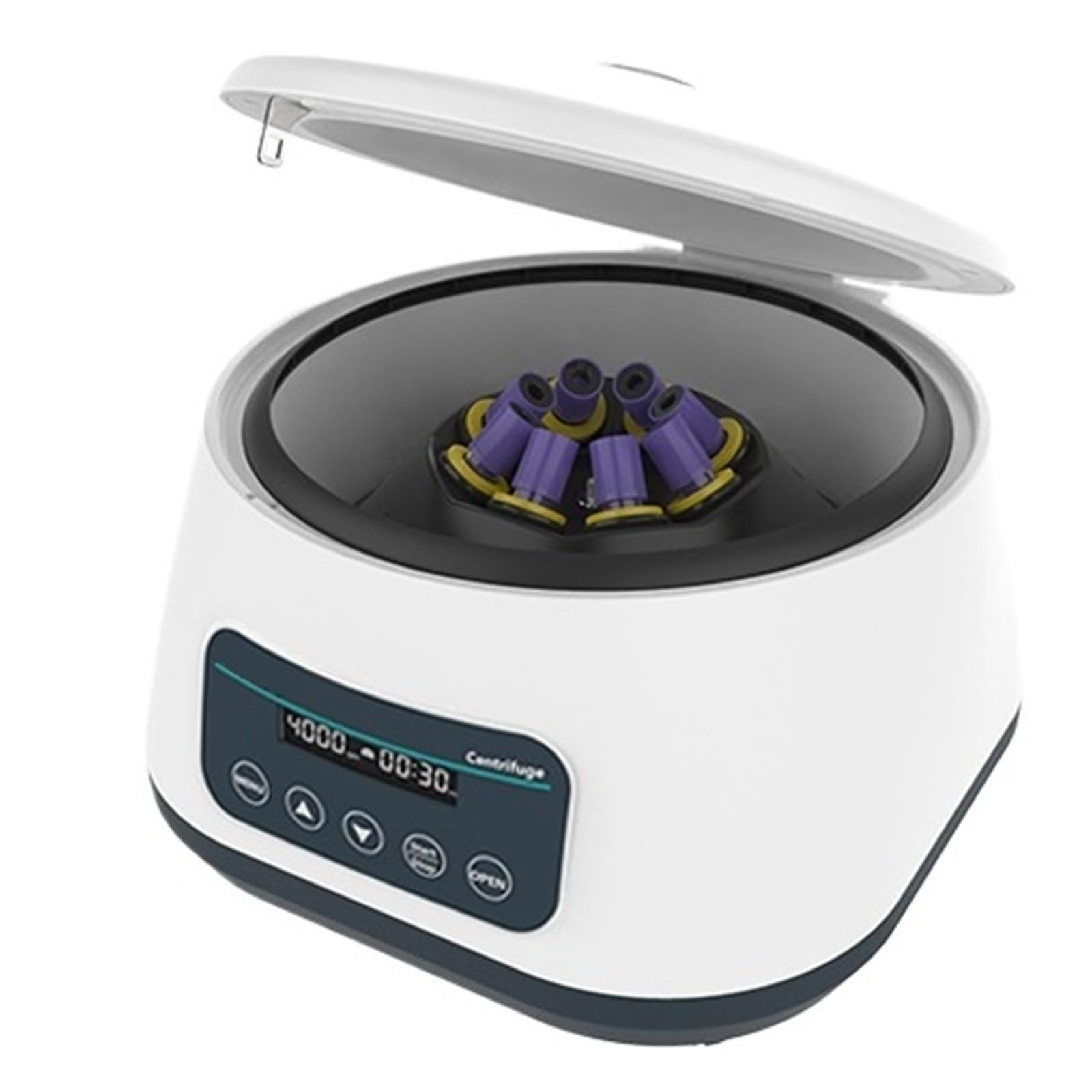Centrífuga digital de laboratorio for PRP con tubos de recolección de 2, 5 y 10 ml y tubos de centrífuga de 15 ml Control de velocidad