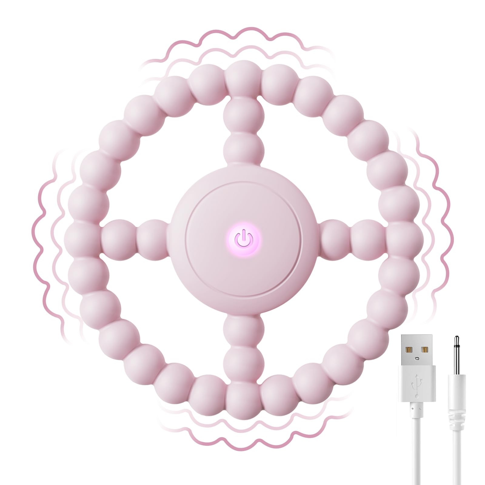 MOXYOY Vibrating Sensory Chew Toy Teething Toys Baby for Autism, Sensory Toys for Babies 0-6 Months 12-24 Months, Easy to GRAP, Relief to Autism, ADHD, Anxiety (Pink) BigaMart MOXYOY Vibrating Sensory Chew Toy Teething Toys Baby for Autism, Sensory Toys for Babies 0-6 Months 12-24 Months, Easy to GRAP, Relief to Autism, ADHD, Anxiety (Pink) BigaMart