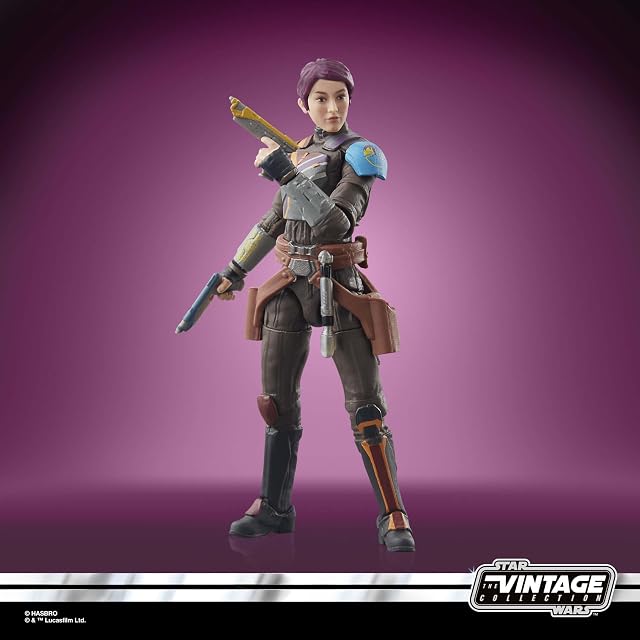 Foto 4 de 8 de Hasbro Star Wars - La colección Vintage - Figura Deluxe Coleccionable de Sabine WREN de 9,5 cm