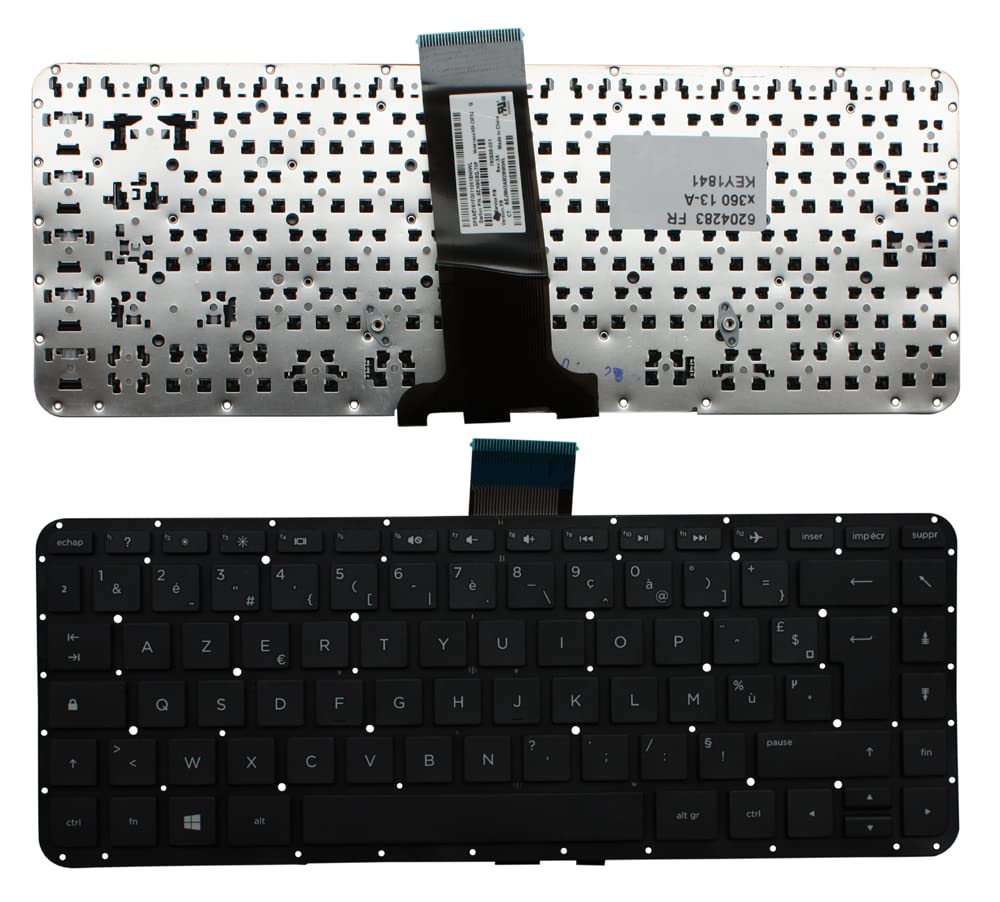 Clavier Ordinateur Portable HP Pavilion 13-A001NA Remplacement Pièce PC Noir