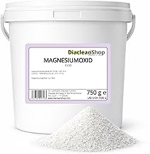 Magnesium Oxide Powder 750 g - Granules - Lightweight - Food Grade - High Magnesium Content - No Additives