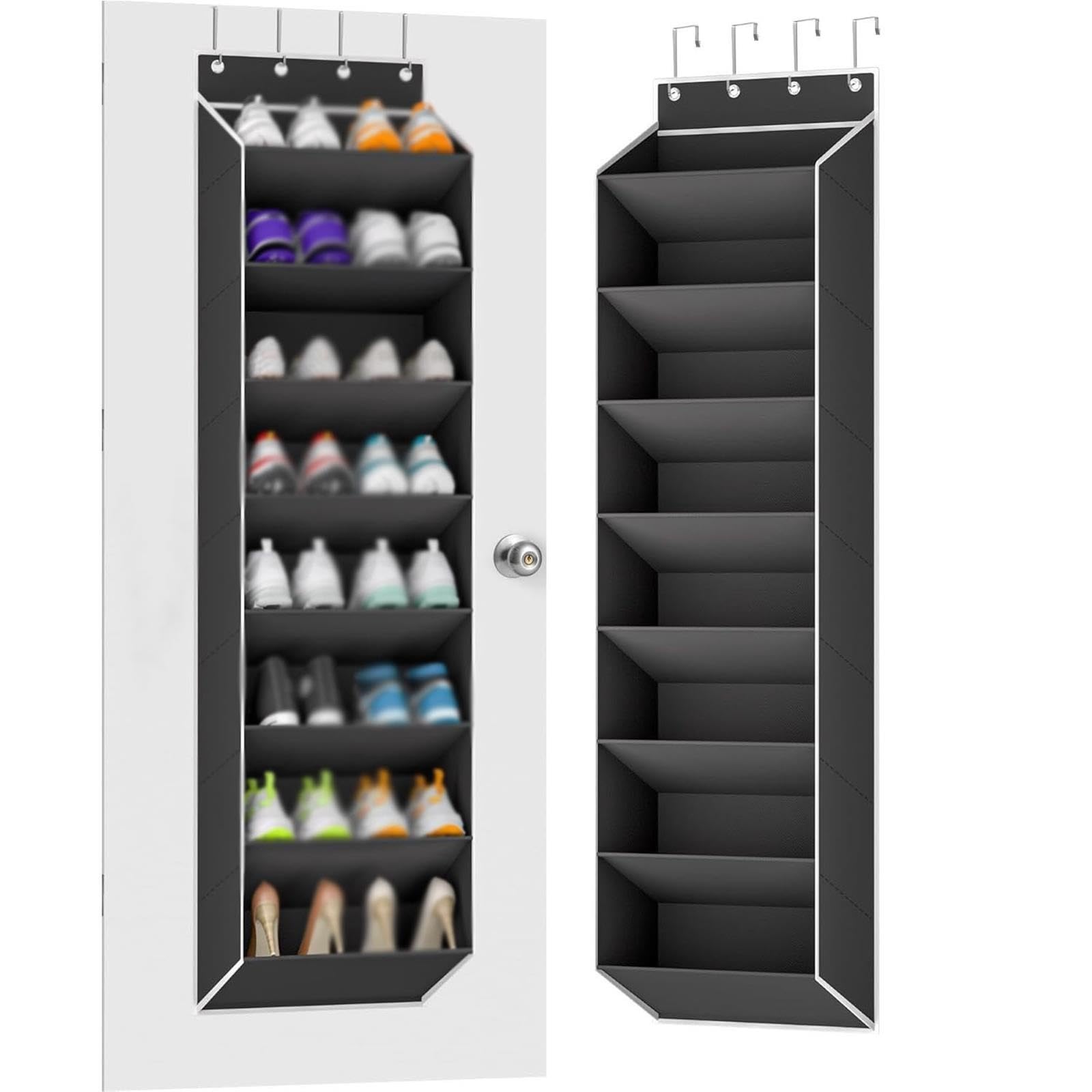 Organizer da porta a 8 livelli, spazio salvaspazio for scarpe da ginnastica
