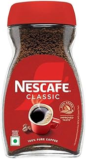 Nescafe Classic Instant Coffee Powder, 180g Jar