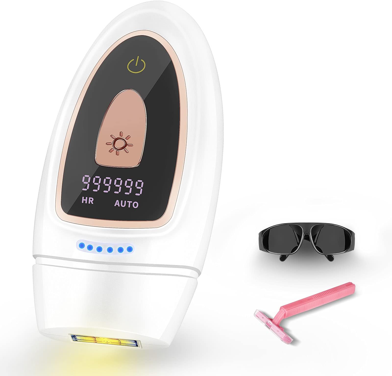 Laser Hair Removal, Hair Removal for Women Permanent At-Home IPL Hair Removal Device Upgraded to 999,999 Flashes Painless Hair Remover for Armpits Leg Arms