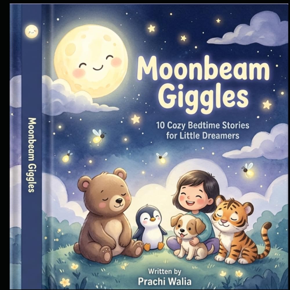 Moonbeam Giggles: 10 Cozy Bedtime Stories for Little Dreamers