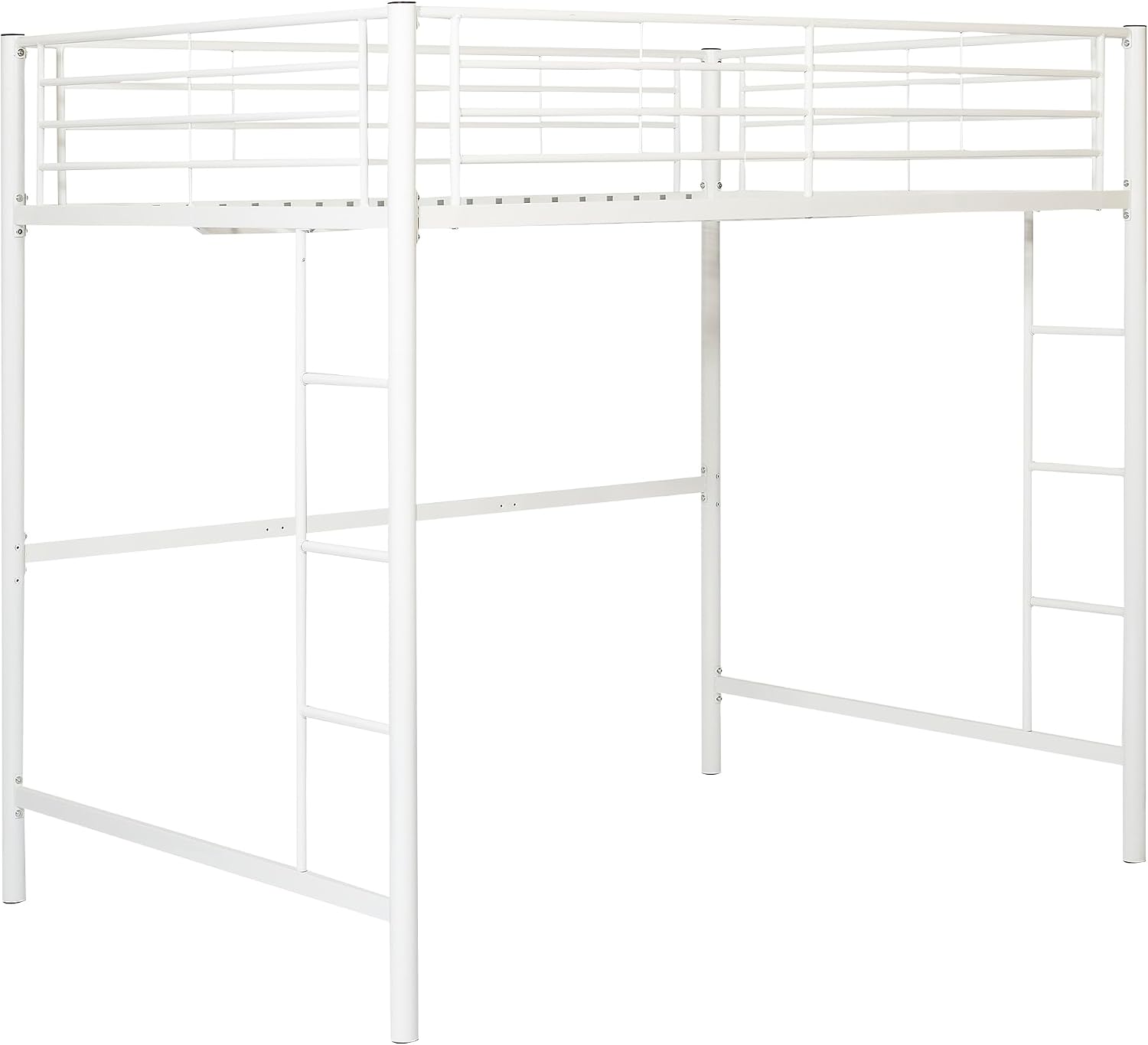 Walker Edison Timothee Urban Industrial Metal Double over Loft Bunk Bed ...