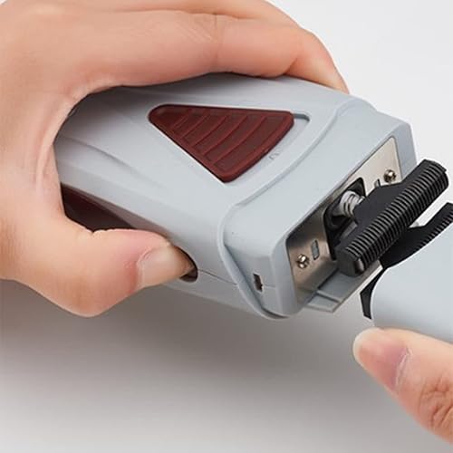Miniatura 2 de Recortadora eléctrica recíproca multifuncional de 2 cuchillas recargable eléctrica recargable cabeza calva afeitadora barba recortadora eléctrica