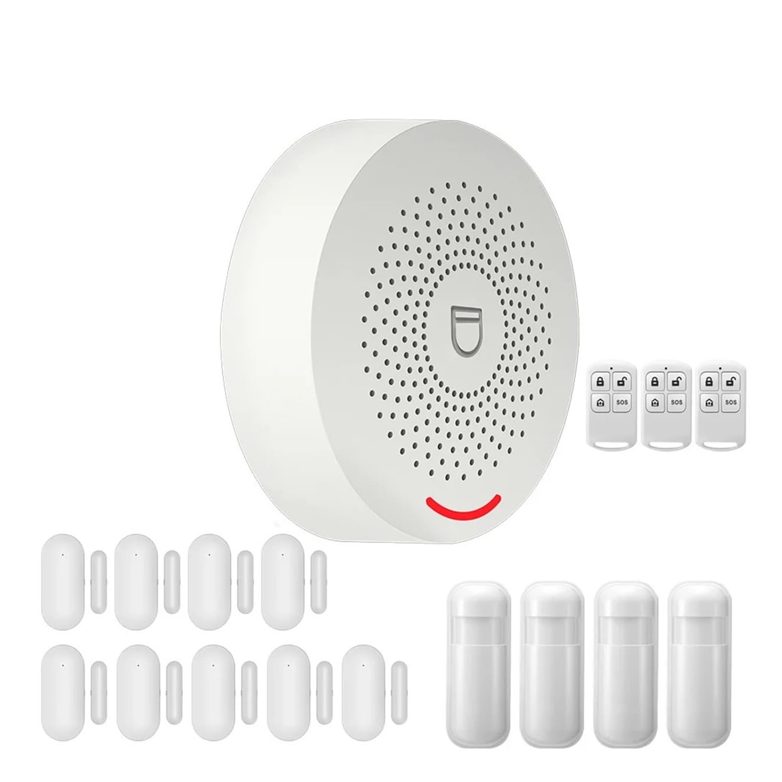 Seguridad antirrobo WiFi para cuidar tu casa con la alarma inalámbrica Tuya Smart Life K