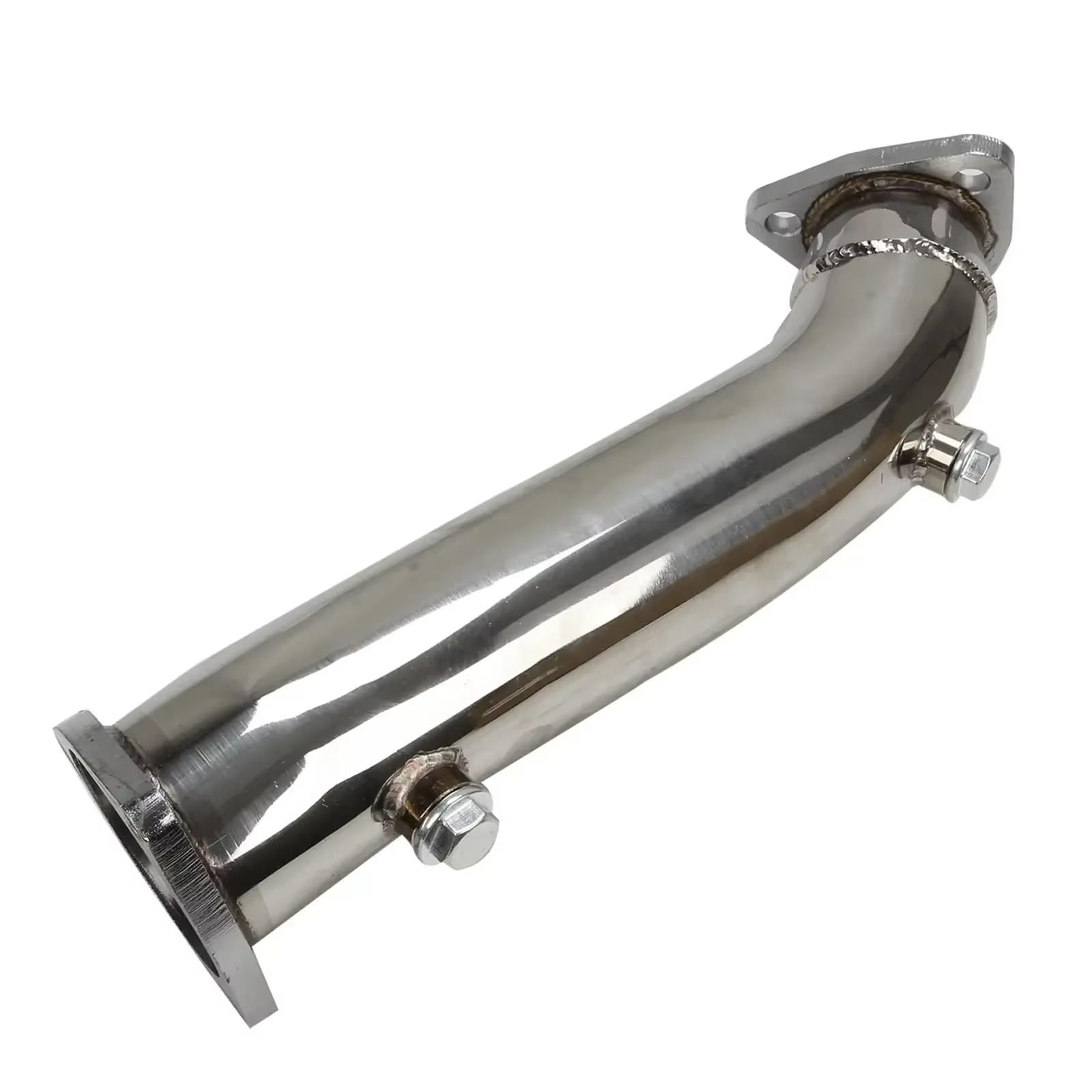 Auto- Auspuffkrümmer Für 97-05 FÜR A4 Für VW Für PASSAT 1,8 T EDELSTAHL RACING TURBO FALLROHR AUSPUFF Auto-Auspuffrohr