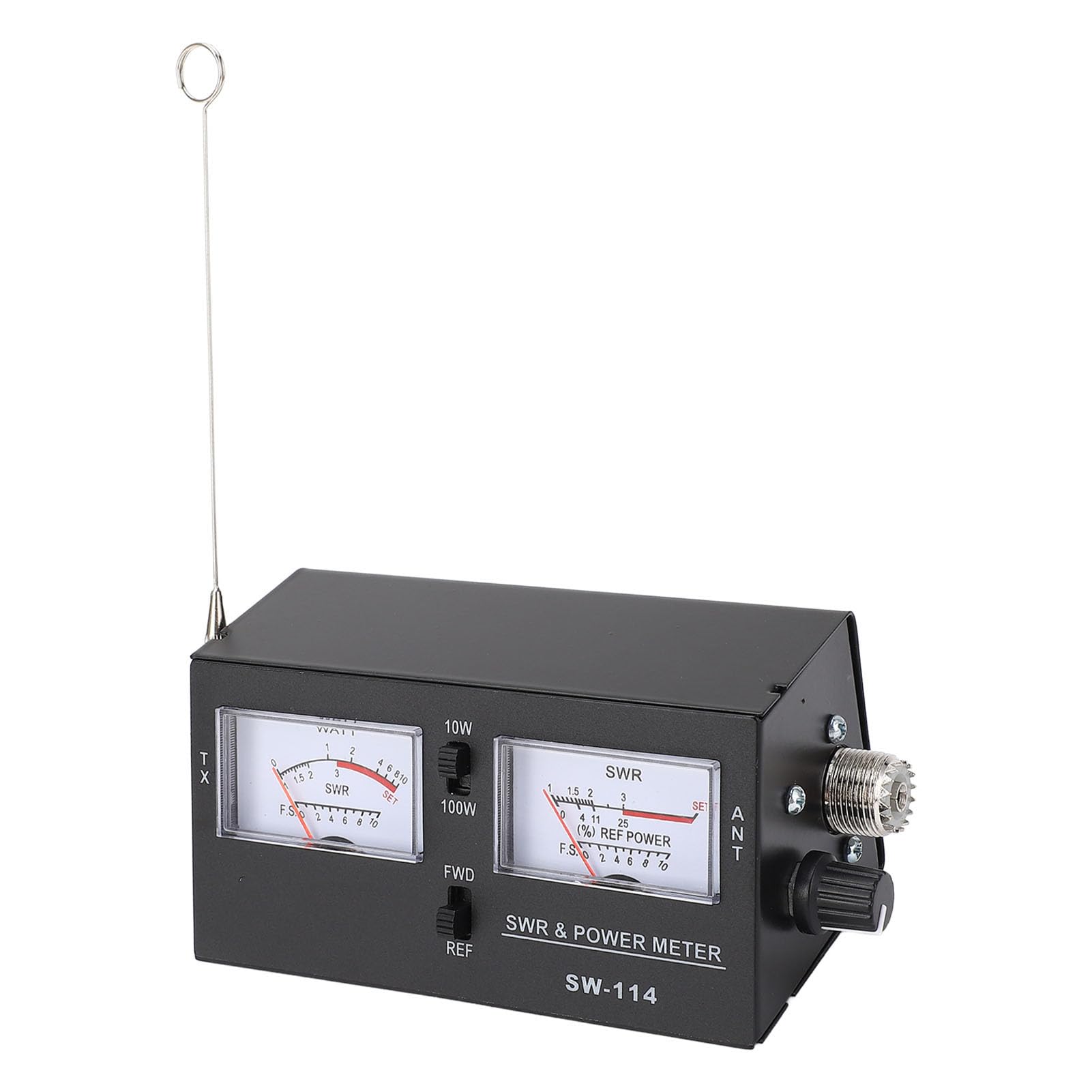 Haofy Miernik SWR 0-10W 0-100W Miernik Testowy Mocy dla Anteny 50 Ohm Cyfrowy Tester Natężenia