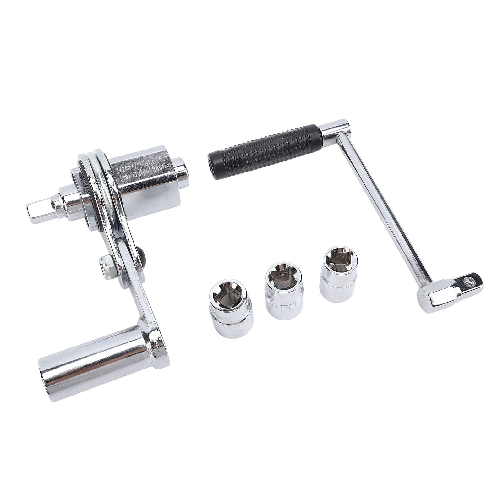 Mocny mnożnik skrętny do usuwania nakrętek kół do wymiany opon samochodowych z nasadkami 17 Mm, 19 mm, 21, stal stopowa chromowo-wanadowa