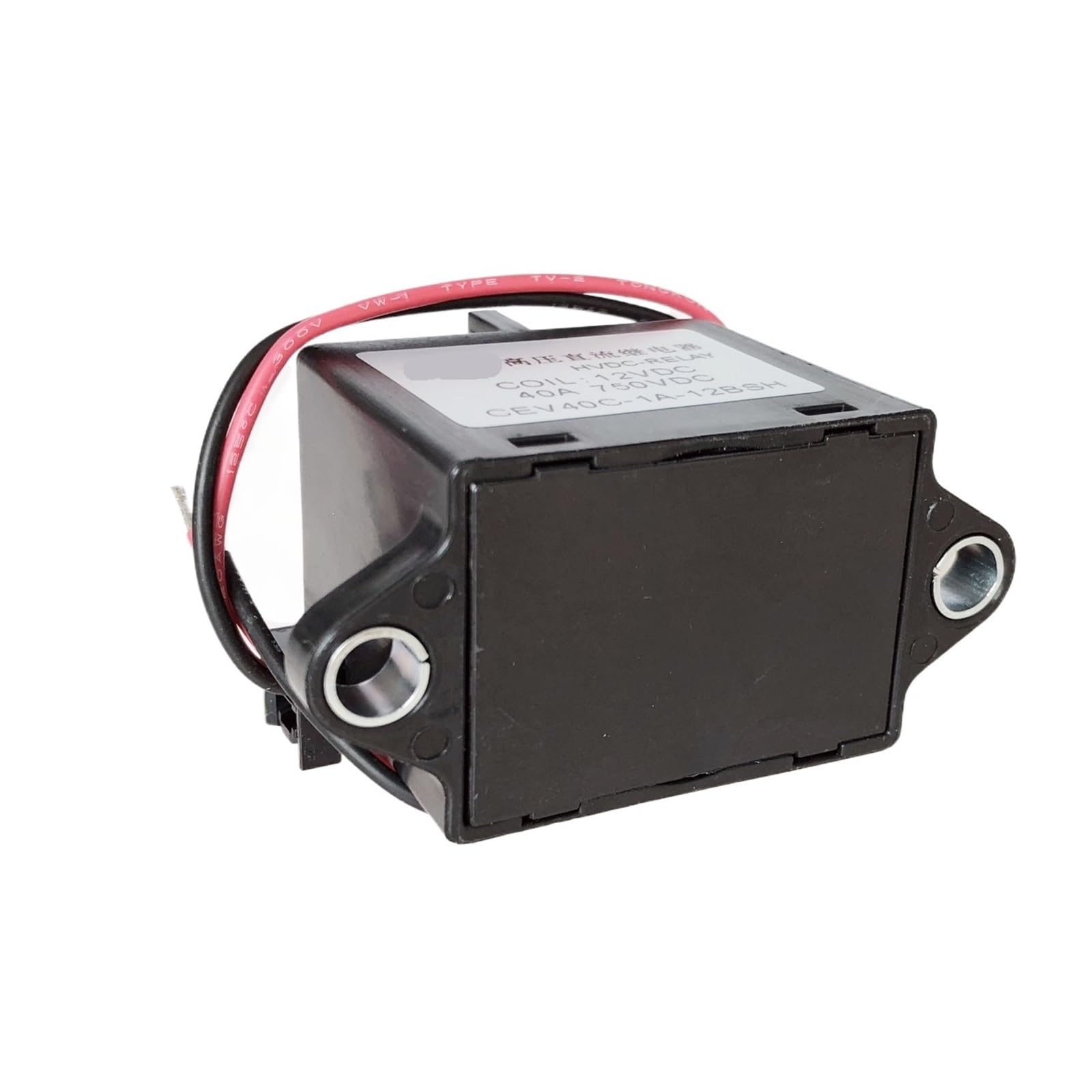 HEXEH contacteur Alimentation photovoltaïque CEV40C 750VDC Relais CC Haute Tension Contacteur CC 12V 24V(12VDC)