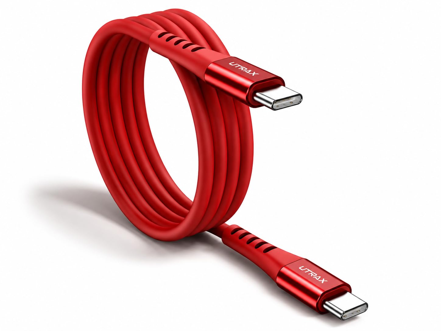 UTRAX 65W PD Fast Charging Cable with Premium Metal Connectors, Type C Cable (1.2M)