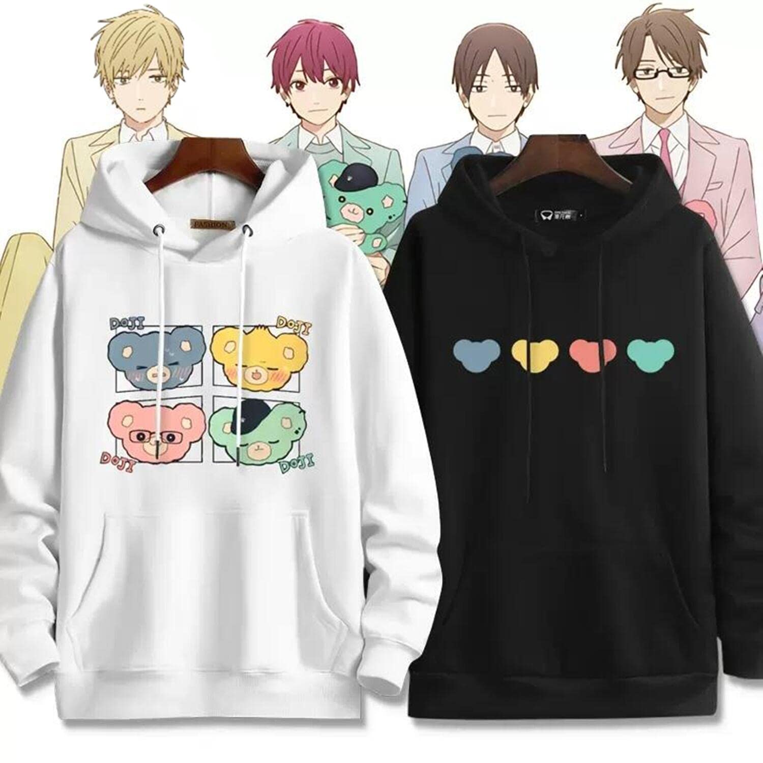 Amazon.co.jp: クールドジ男子 パーカー 長袖 メンズ 一倉颯 二見瞬