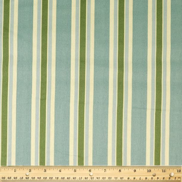 Stitch & Sparkle 45" 100% Cotton Sewing & Craft Fabric by The Yard, Dark Large Stripe Spa-Tan (D024G0809)