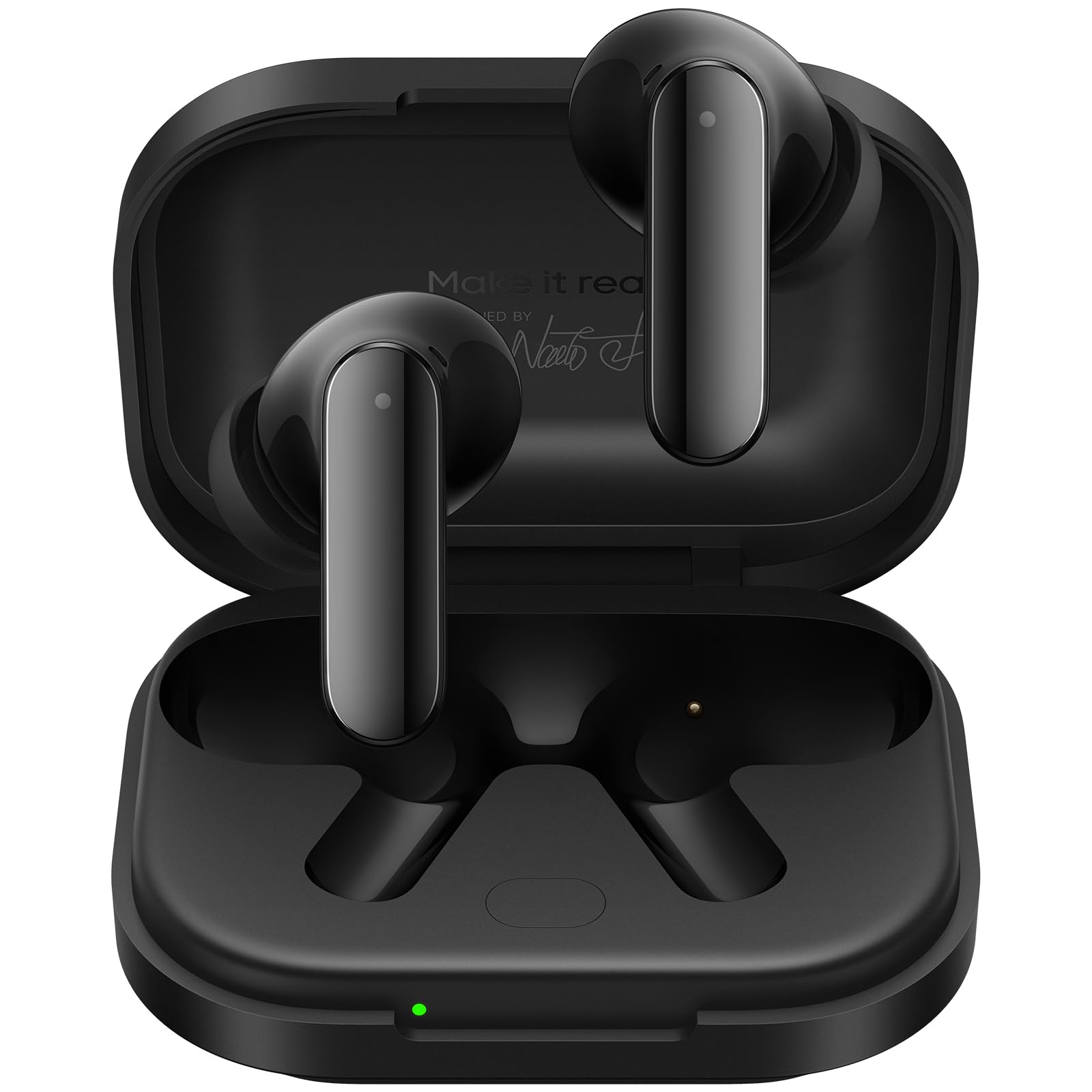 realme Buds Air 8 Pro Écouteurs Bluetooth, IP55, Connexion à 3 appareils, Commandes tactiles, Traducteur IA, Réduction de Bruit 55dB, Conduction osseuse, Charge Type-C, 50h d'écoute, Noir