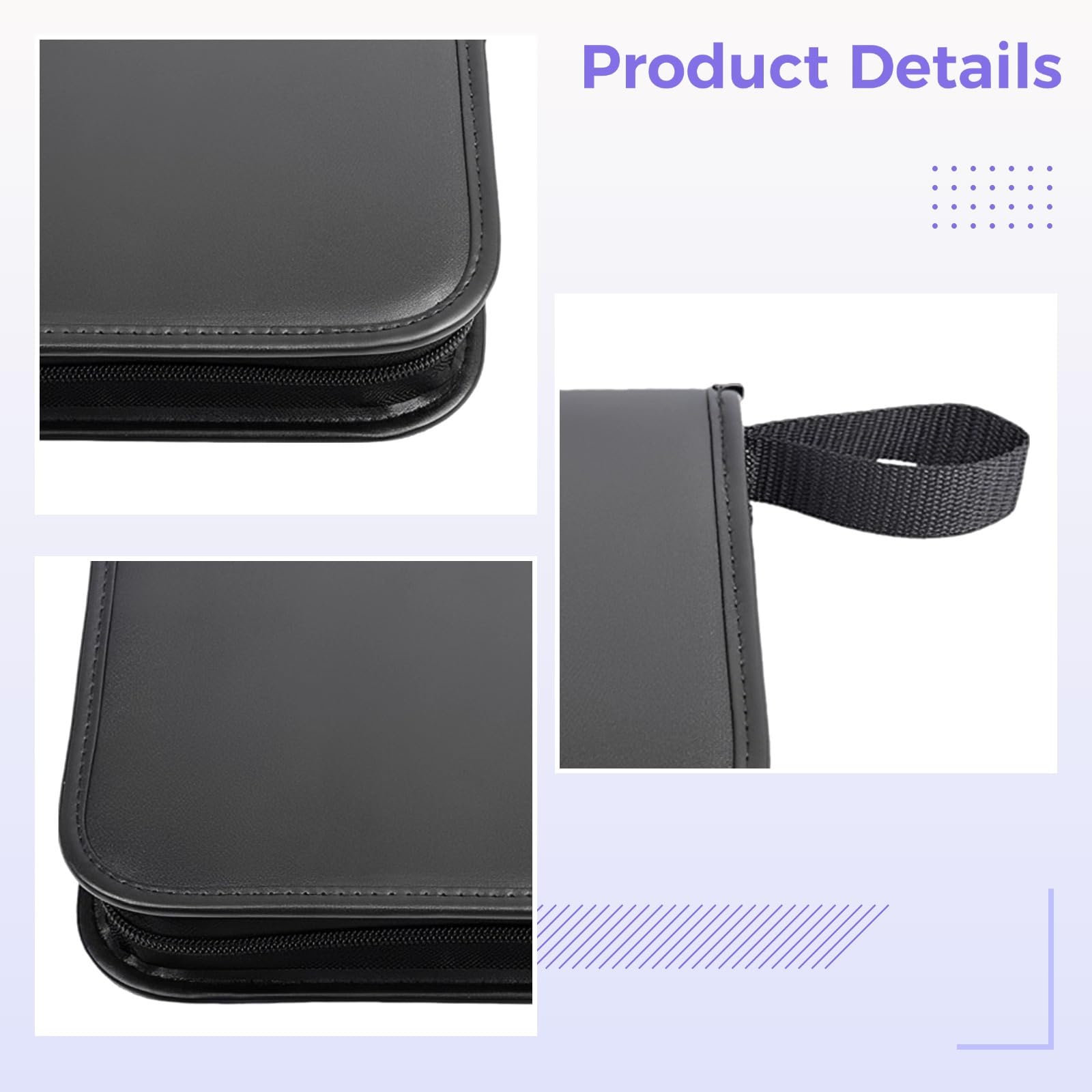 Golf-Werkzeug-Set, umfassendes Golfzubehör für Herren mit schwarzem PVC-Etui, inklusive Tees, Entfernungsmesser, Linienmarkierer, Messer, Punktezähler, Clip-Bürste, 36 x 22 cm in Reisetasche