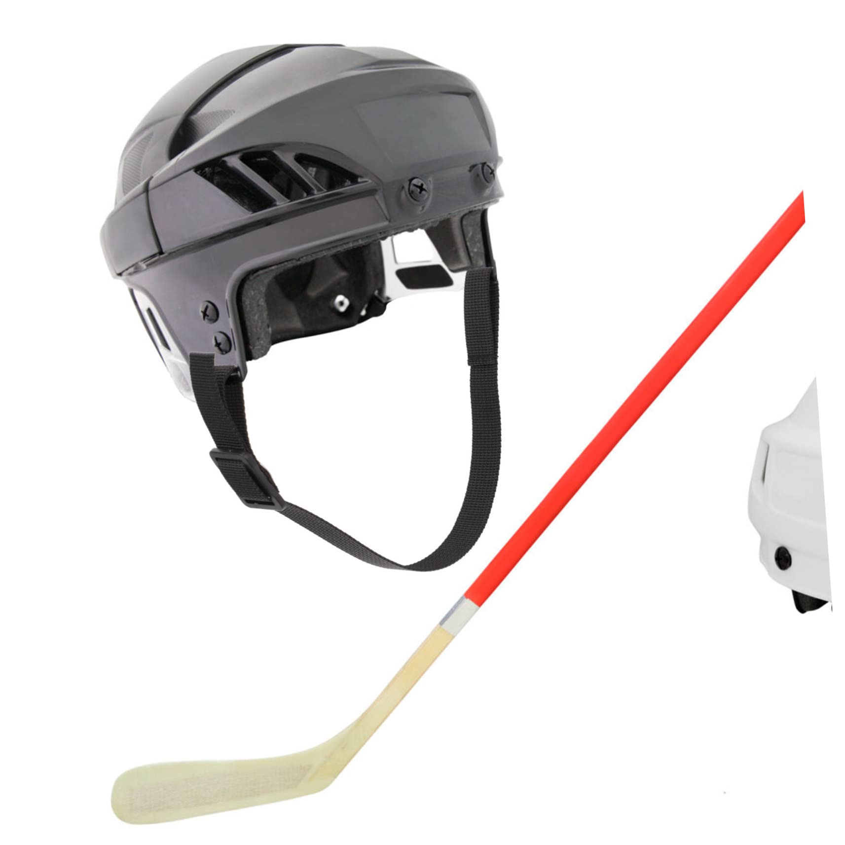 4 Juegos Correa de Barbilla para Casco de Hockey Reemplazo para Casco de Hockey y Accesorio Resistente y Práctico