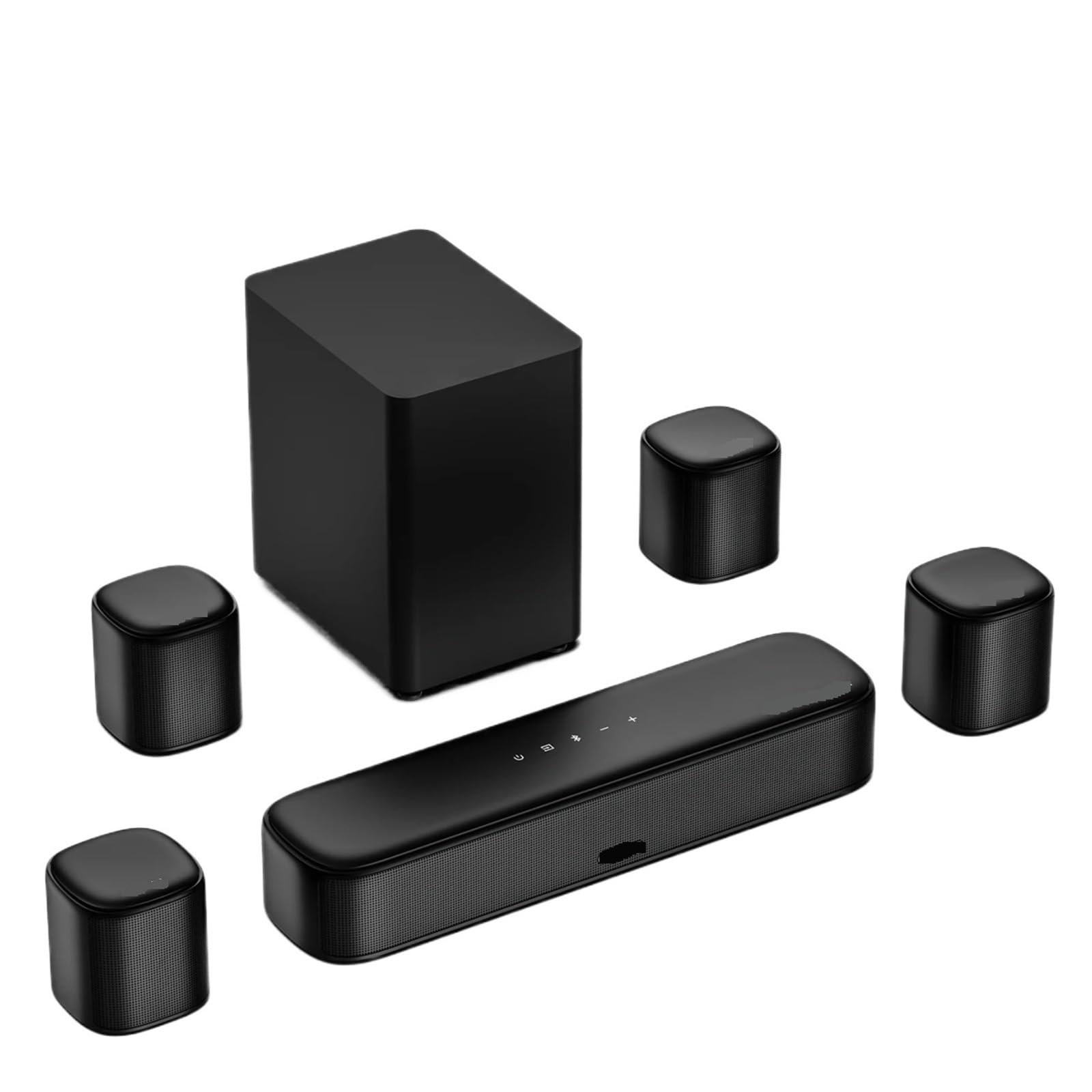 Soundbar Do Telewizora Z Technologią Dolby Atmos, Głośniki Bluetooth Kina Domowego I Subwooferem, 4 Przestrzenne Wszechstronne MożLiwośCi PodłąCzenia