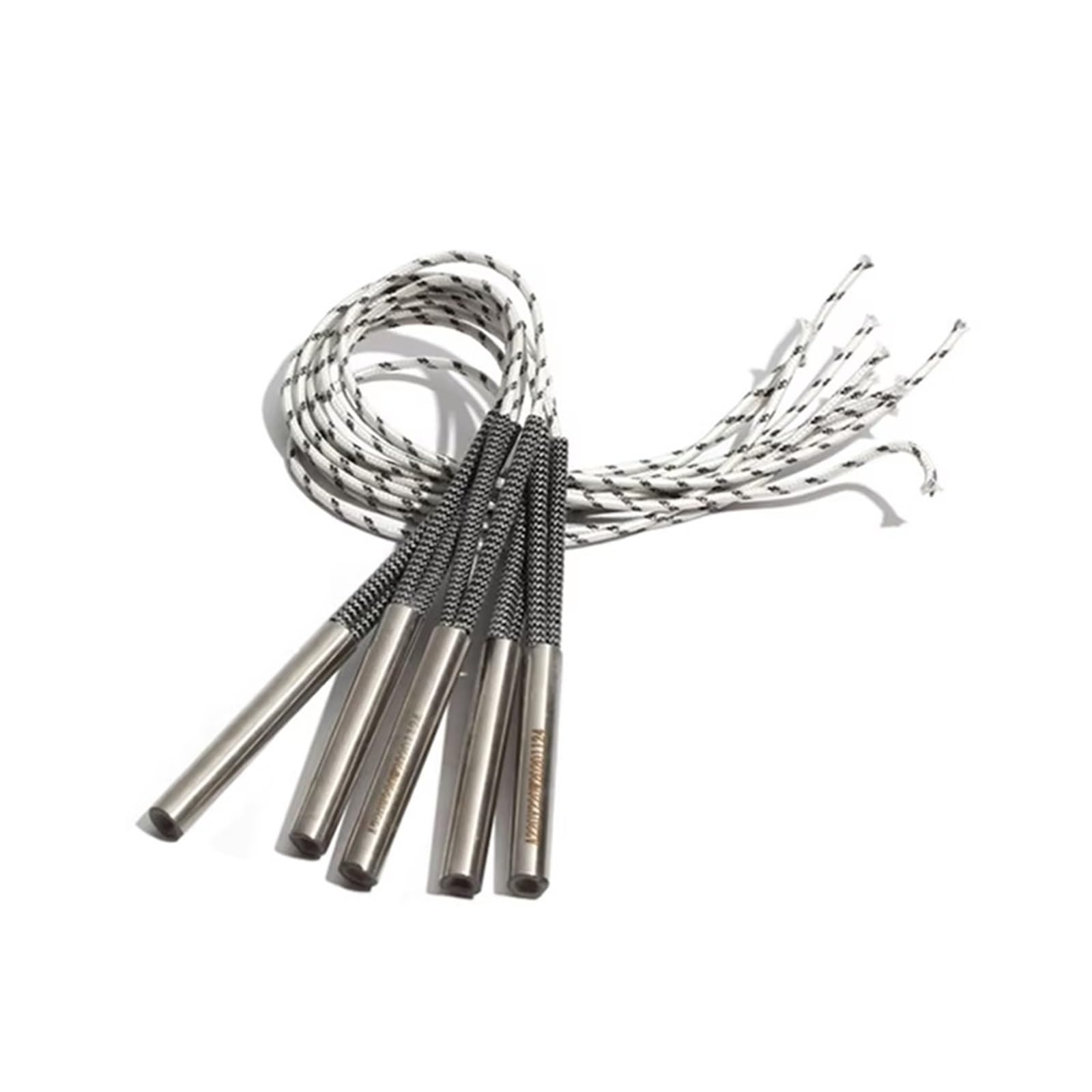 Grzejniki kasetowe 5 szt. wkład grzewczy ze stali nierdzewnej 316SUS 11 mm 25-35 mm 110/220/380 V, pręt rurowy pojedynczy koniec (380 V, 140 W 11 x 32 mm (DxL))
