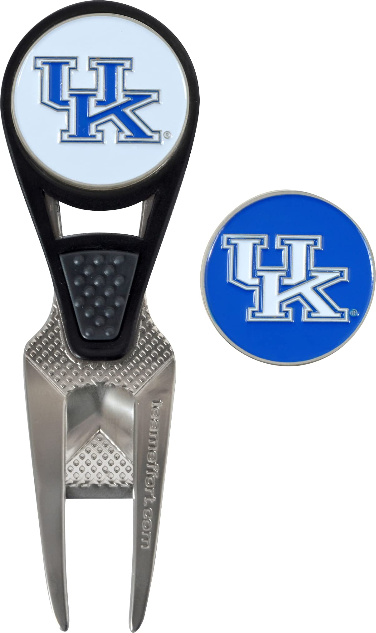 Team Effort Collegiate CVX Ball Mark Repair Tool & 2 Ball Markers