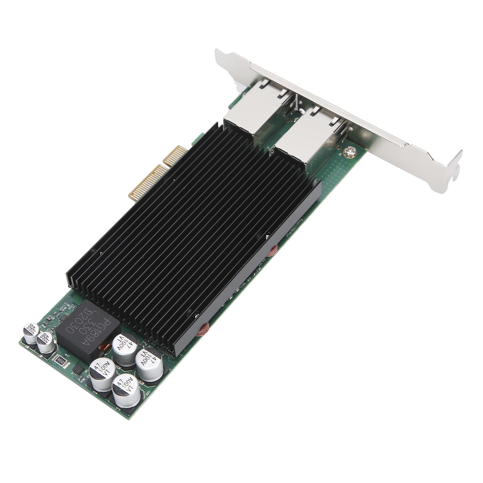 Denash Adattatore di Server Ethernet PCI - E X4 JL82576EB Chipset Gigabit Server Adapter Supports Transmission 1 Gbps per gli Appassionati di Rete, 100% Nuovo