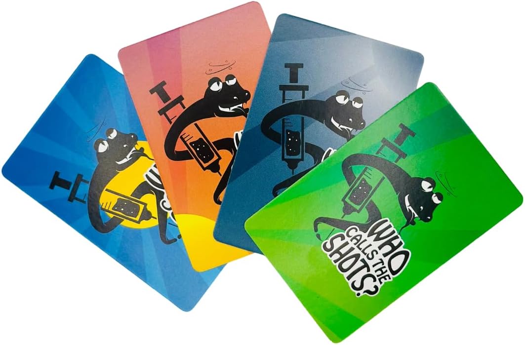 Who Calls The Shots? Fun Card Game for Nurses, Medical Professionals, and Adults - Nurse Gifts, Graduation Party Games 2024, Adult Game Night, Medical Student Gifts