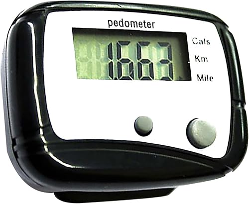 Podómetro Podómetro Multifuncional Ahorro de Batería ABS Portátil Contador para Caminar Podómetro Digital