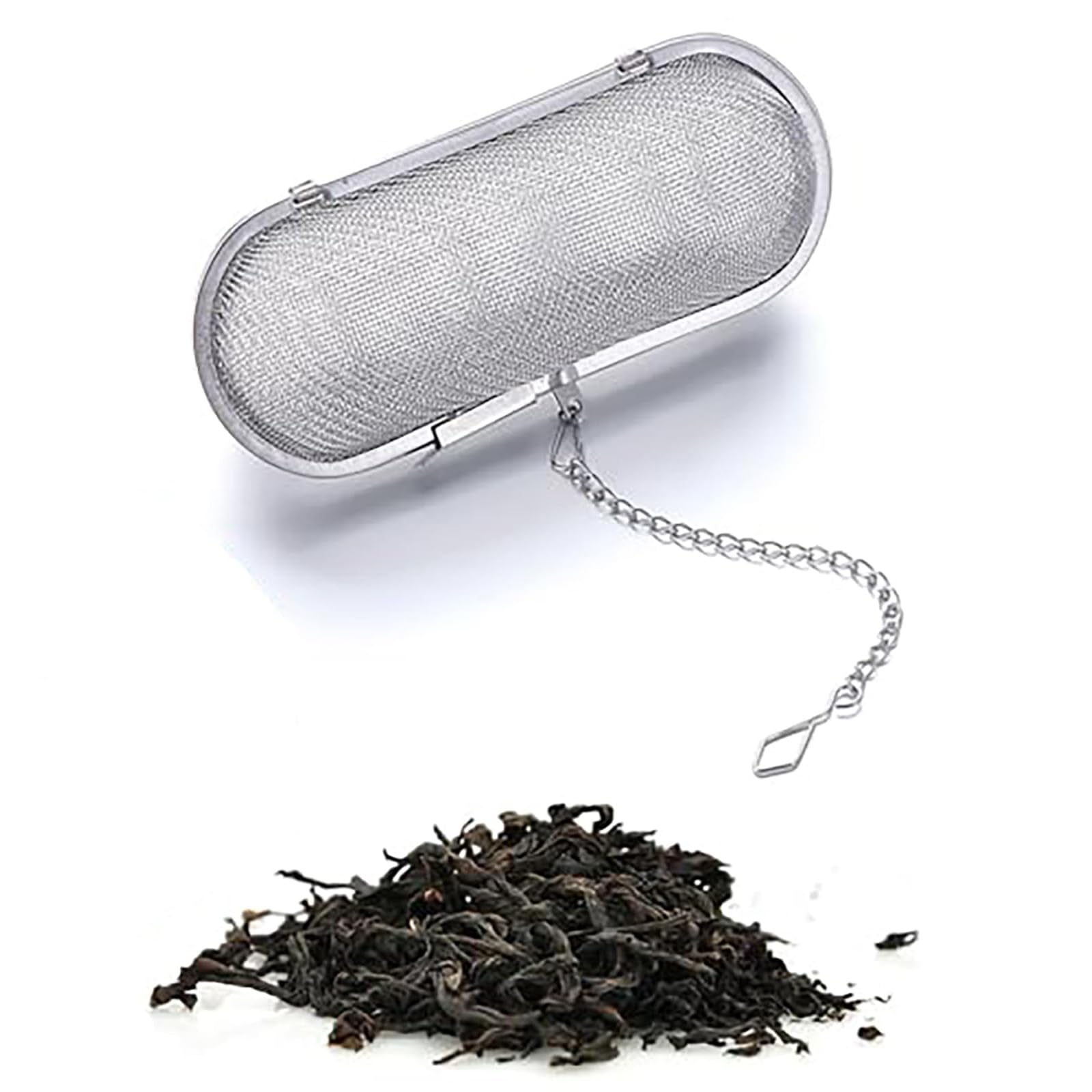 Tea Strainer,Tea Infuser,Ball Loose Strainers,Filter Leaf Stainless,Steel Mesh Diffuser,Filters Fine Metal,Stainless-Steel Accessories Bag,Brewer Functional Mini Multi,Multifunctional Tea-Strainer