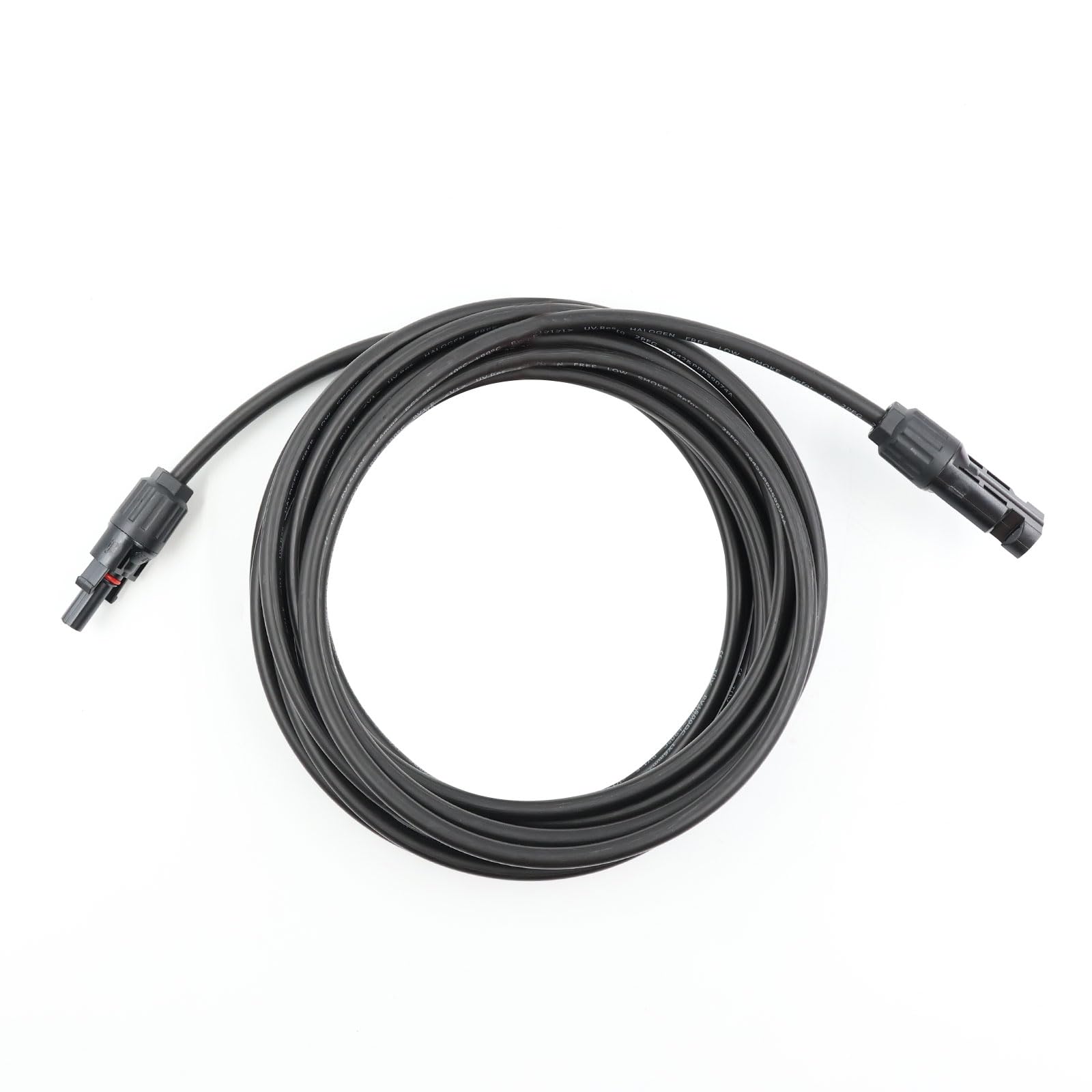 Rallonge de panneau solaire 6 mm² Rouge et noir 6 mm²