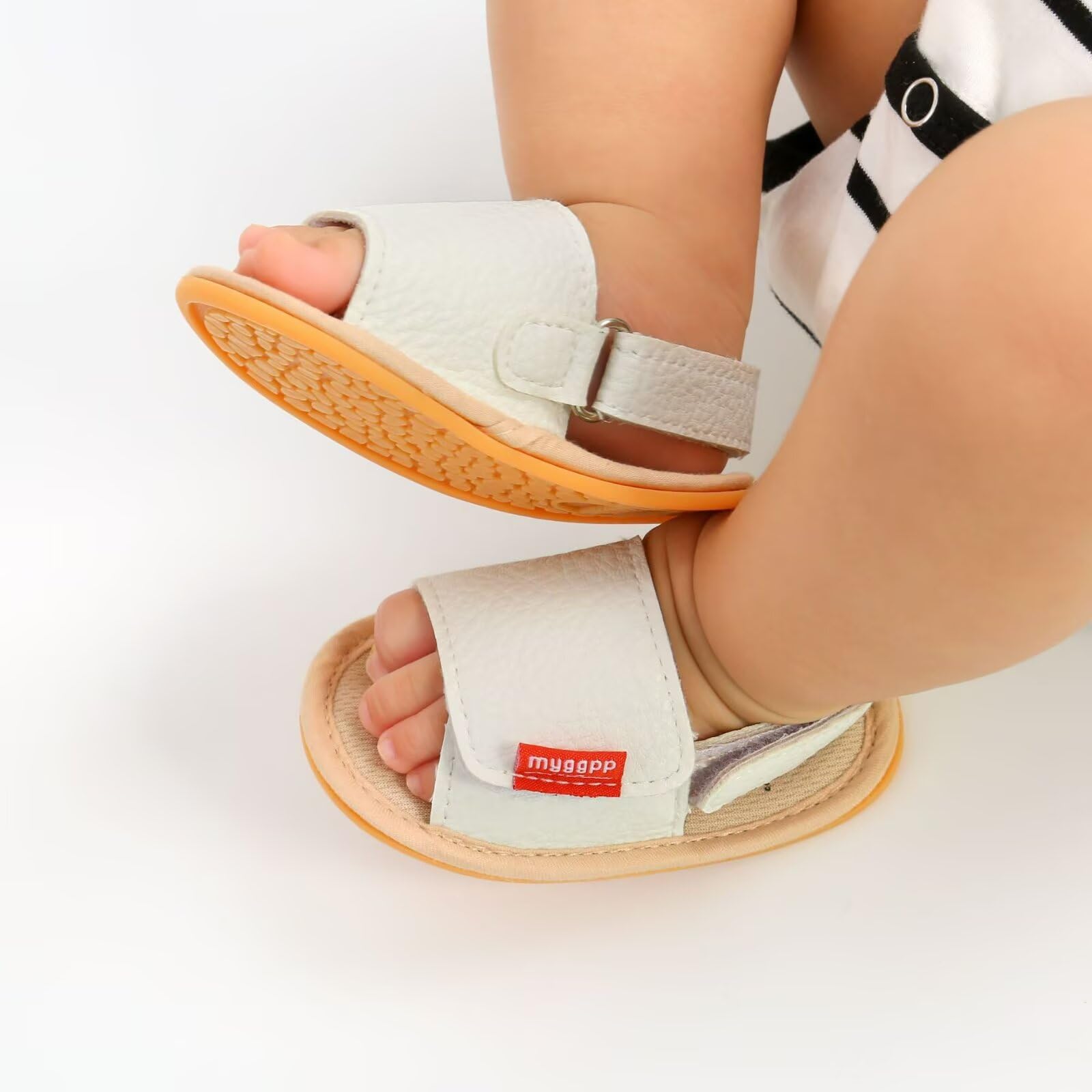 Sandalias de piel sintética para bebés, niños y niñas, transpirables, para la playa, para caminar, suela suave, antideslizantes, para exteriores — view 2